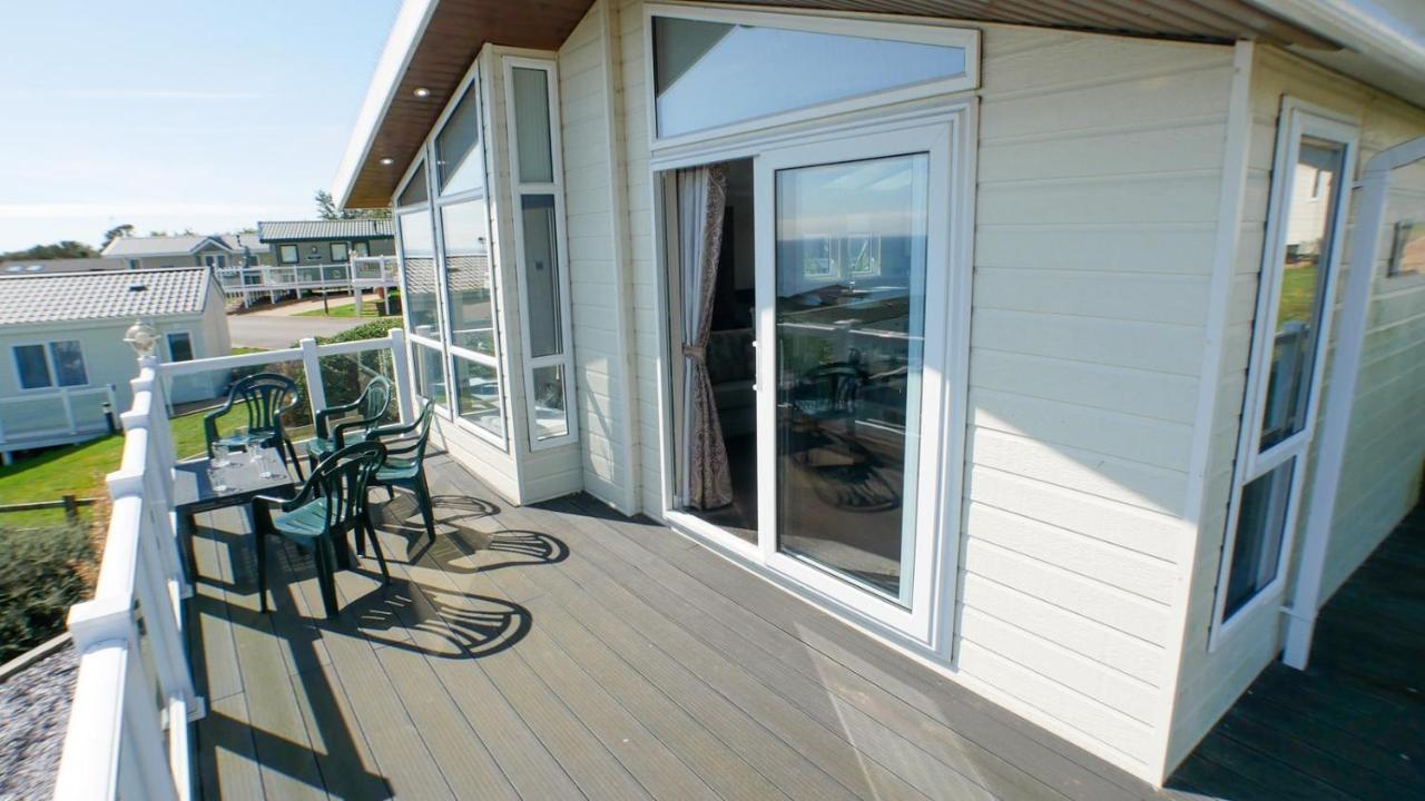 Luxury 3 Bed 2 Bath Lodge With Sea Views! Exmouth Esterno foto